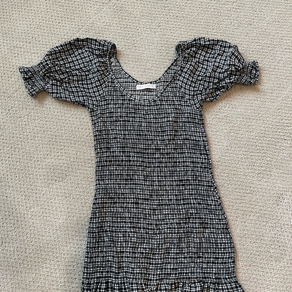 Faithfull the Brand Checkered Mini Dress